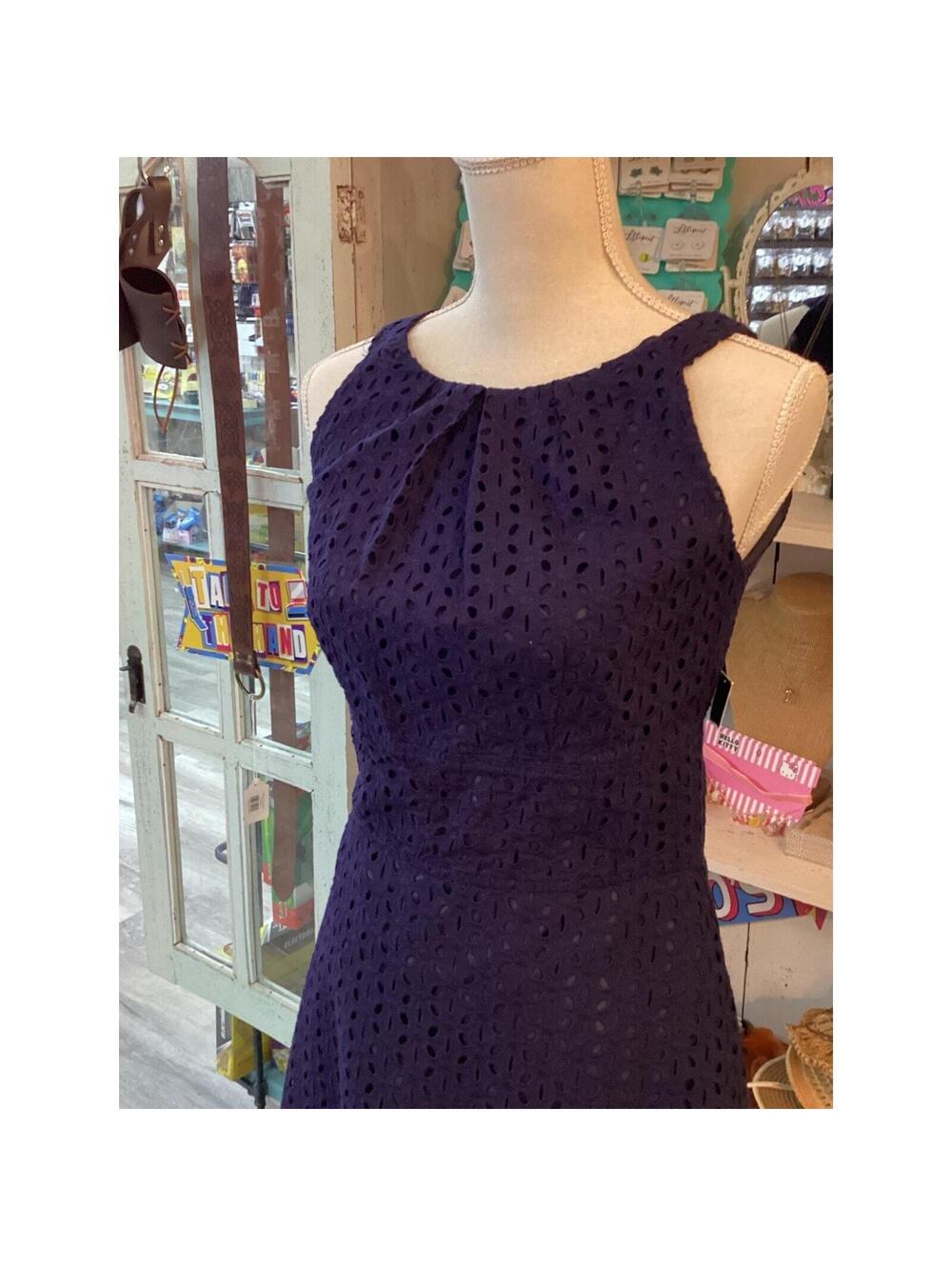 New York & Company: Navy Blue Dress Size 2